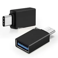 

High quality Mini USB 3.1 USB-C Type C Male to USB 3.0 A Female Adapter OTG for Apple Mac