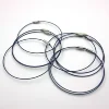 hot sale galvanized steel wire key rings