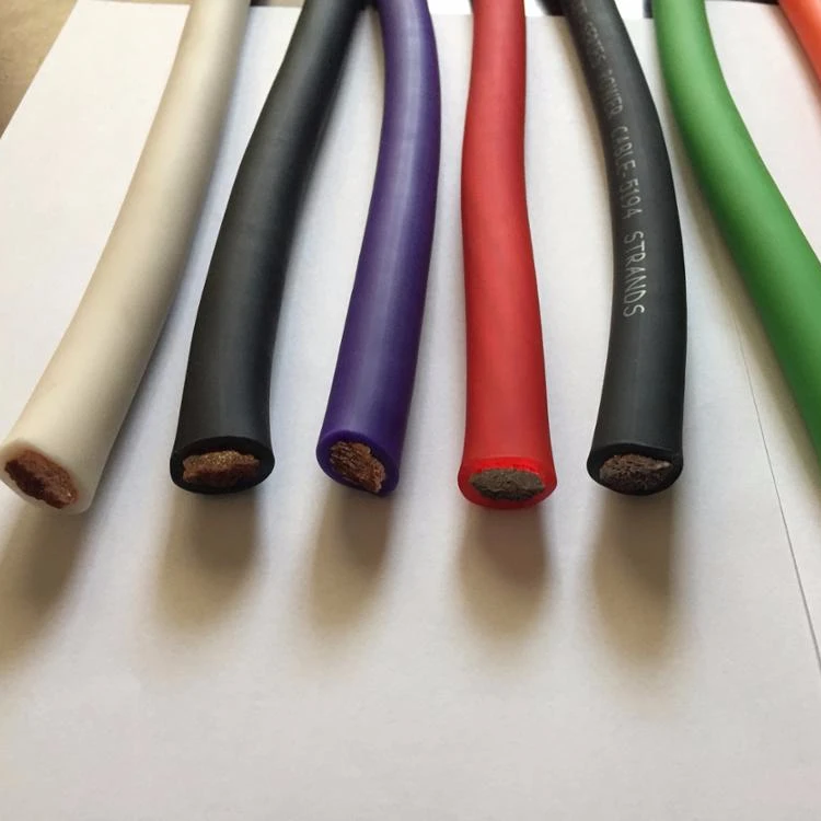 
1/0 Gauge Split Series car power cable 5194 strands 