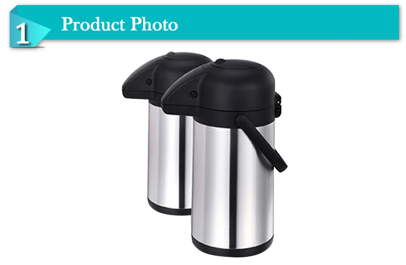 Stainless Steel 3 Liter Smart Vacuum Flask Thermos Air Pressure Pot Buy Stainless Steel 3