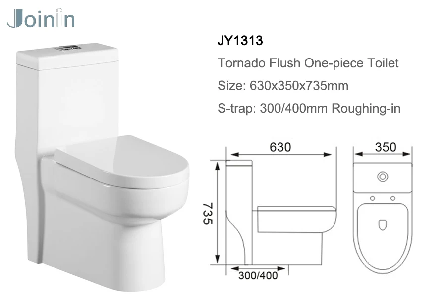 JOININ chaozhou supplier bathroom one piece preschool toilets JY1313