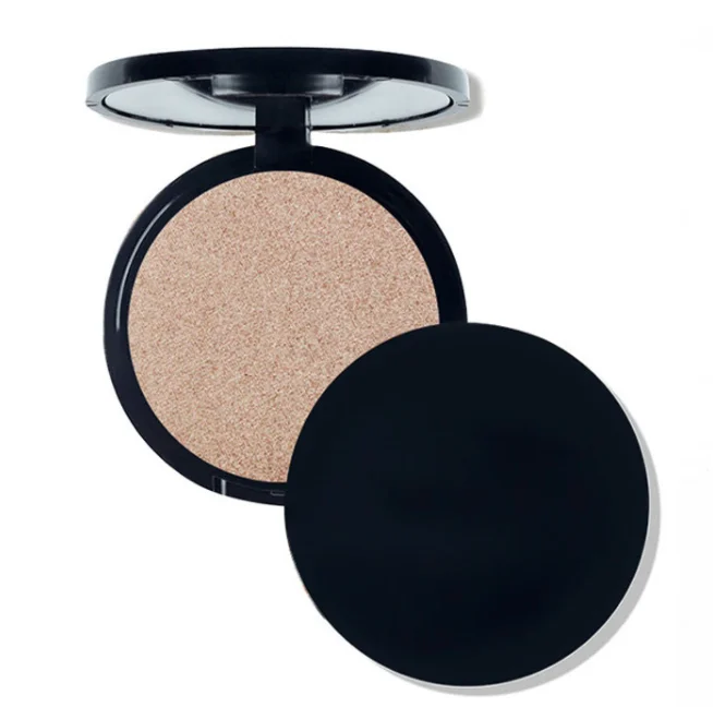 

Newest high quality professional cosmetic single custom highlighter makeup pressed powder, 5 colors