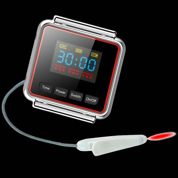 wholesale diabetic and hypertension treatment smart watch laser blood pressure reduce