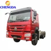 second hand repainting renew sinotruck howo 6X4 10 Wheeler Tractor Truck Trailer Head Price for Nigeria