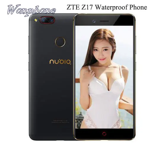 

Original ZTE Nubia Z17 Snapdragon 835 Octa core smartphone 6GB 64GB 5.5 Android 7.1 Waterproof phone, N/a
