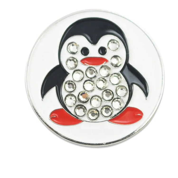 

Hot sale popular crystal golf ball markers wholesale
