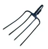 stainless steel fork with bamboo handle