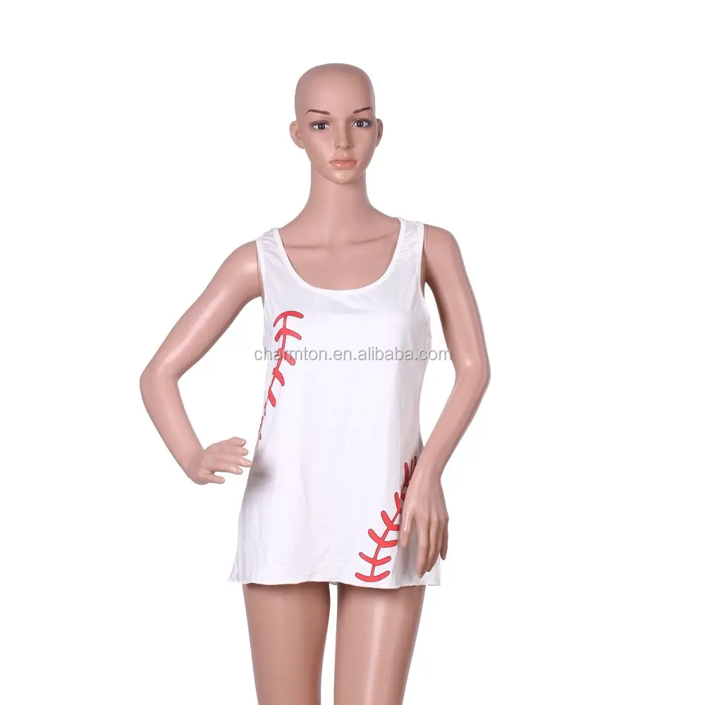 

Wholesale Personalized Designed Baseball Tank top