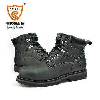 Full grain leather goodyear safety 