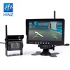 China night vision wireless 7 inch monitor car rearview camera system with HD camera