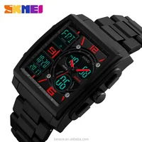 

Skmei 1274 Waterproof Watch Three Time Zone Watches For Men