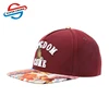 Top Quality Vintage Hat High Quality Snapback Hat with Sublimation Flat Visor
