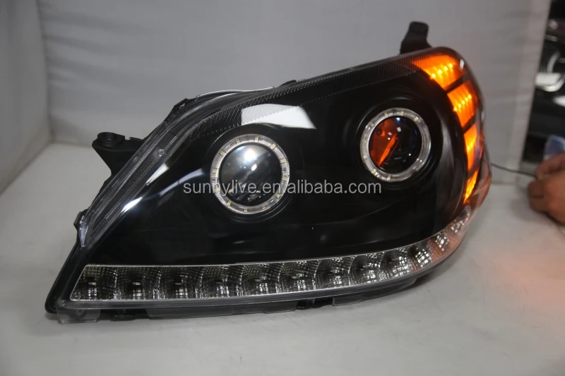For TOYOTA MARK II GX110 led headlight Black Housing Housing2003-2007