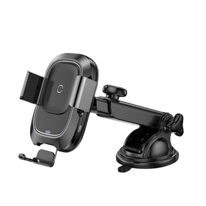 Wireless Car Charger & Phone Holder Suction Mount