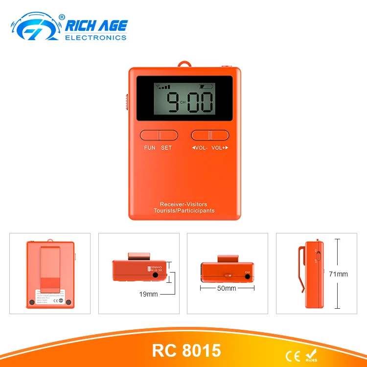
For education Wireless Tour Guide System 796-815 Audio Guides Tour Guide System 