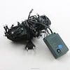 220v 10m 100leds Black Wire Christmas Tree Light String Outdoor