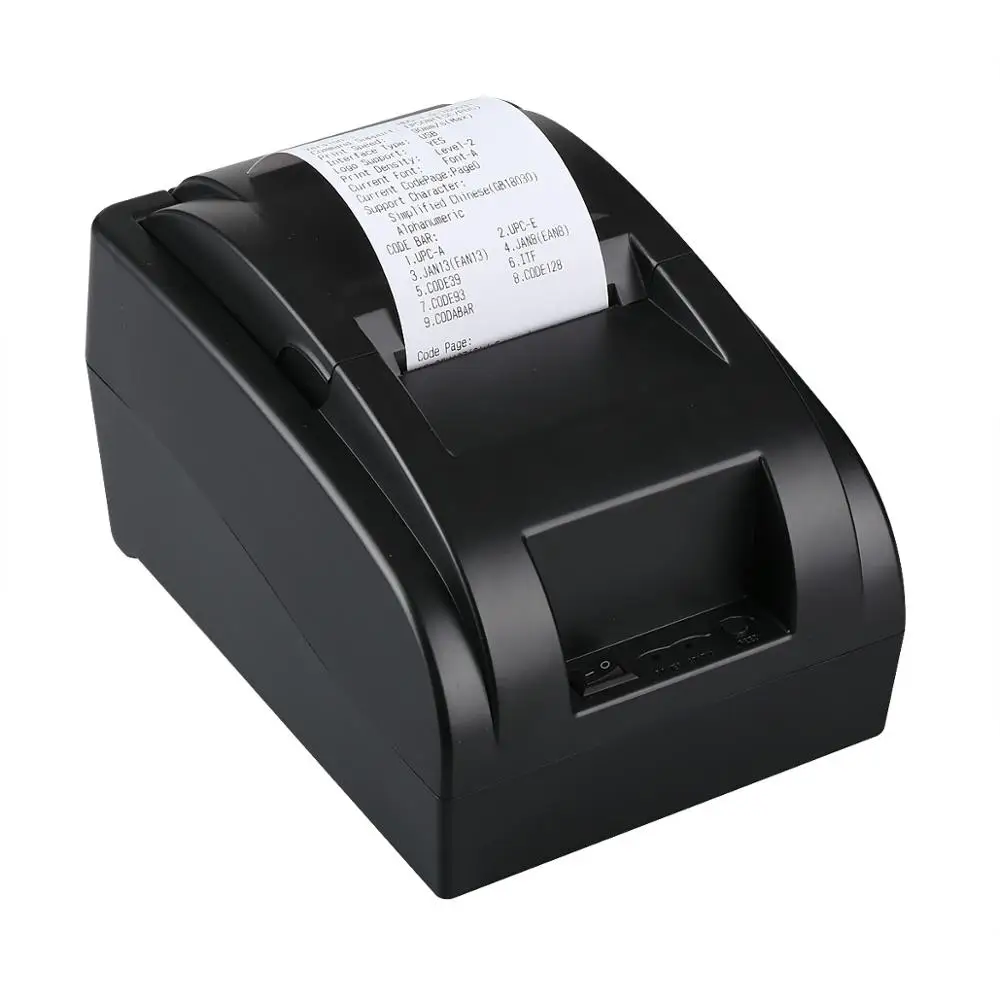 

best india printers for 58mm Desktop Pos Thermal Receipt Printer with USB Port HS-58HU, Blue/black