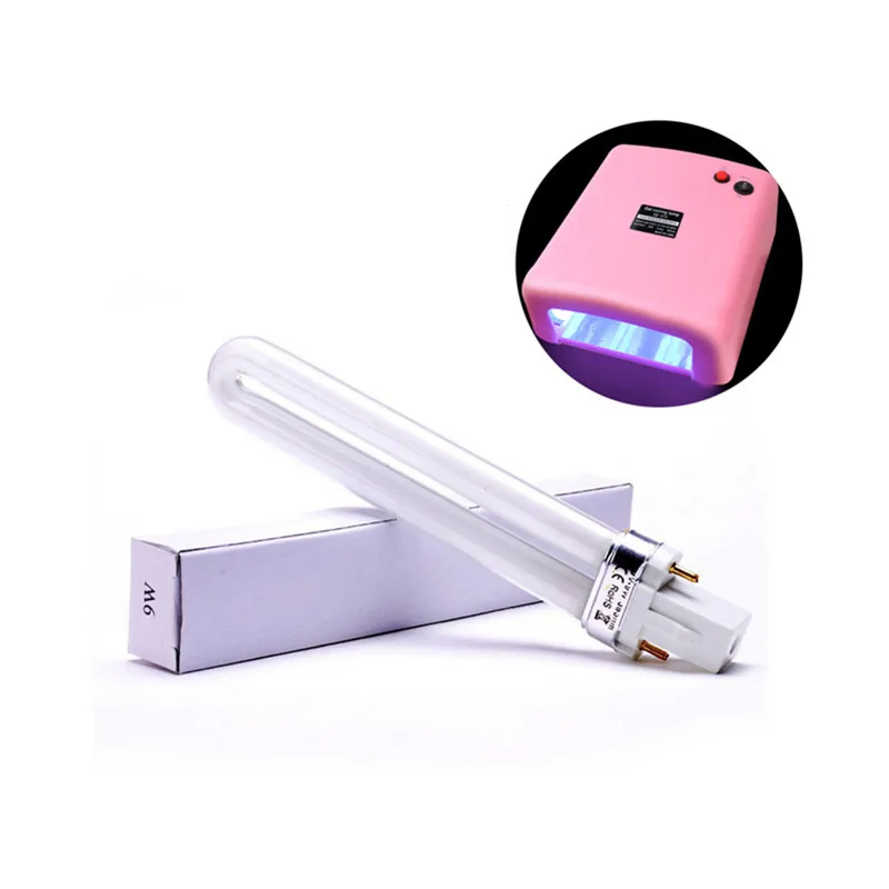 

Nail UV lamp tube 9w electronic lamp phototherapy nail supplies wholesale, 1 color