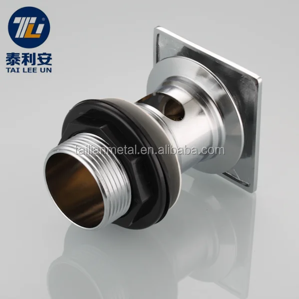 
Brass basin sink plug square pop up basth waste 