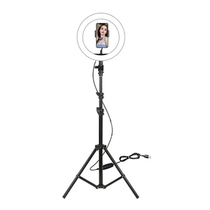 Dimmable 10 Inch Ring Light Beauty Makeup