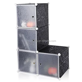 cube plastic storage box