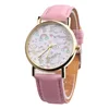 3825 Good Quality Creative White Horse Pattern Leather Belt Watch Simple kids Watch For Girls