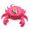 Creative Swimming Pool Floating Inflatable crab shape drinks holder Inflatable toys water sports goods inflatable pool drink hol