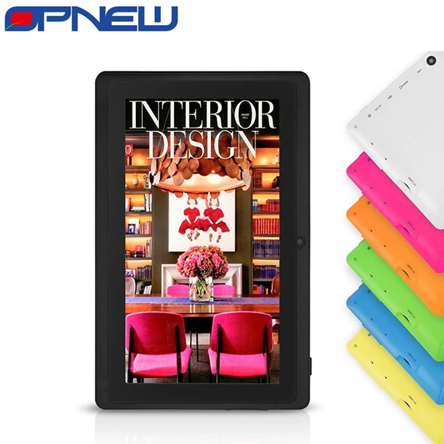 

7 OEM Q8 Q88 A33 quad core tablet pc HD Touch BT 3G, Black;white;pink;red;purple;blue