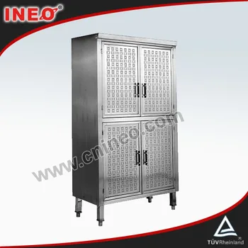 Restaurant Commercial Kitchen Upright Stainless Steel Cabinet