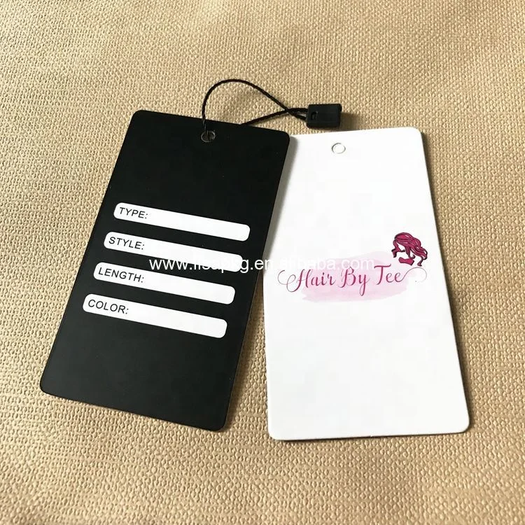 

Trade Assurance Custom Printed Hang tag For Hair or Wig, N/a