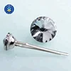 Hot Selling Glass Crystal Button Sofa Crystal Prong Button For Furniture