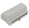 Everest PLC001 158x88x59mm flame retardant abs electronic standard din-rail enclosure