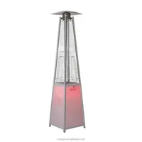 

13 KW CE LED pyramide Blue flame gas outdoor patio heater for outdoor living