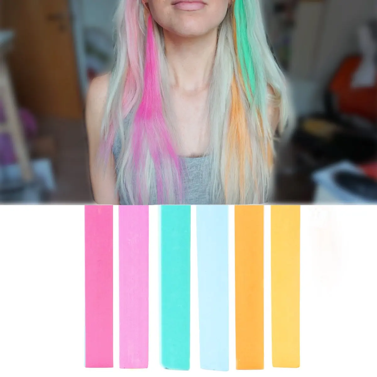 Buy Best Unicorn Hair Dye Set Pastel Rainbow Hair Dye Princess