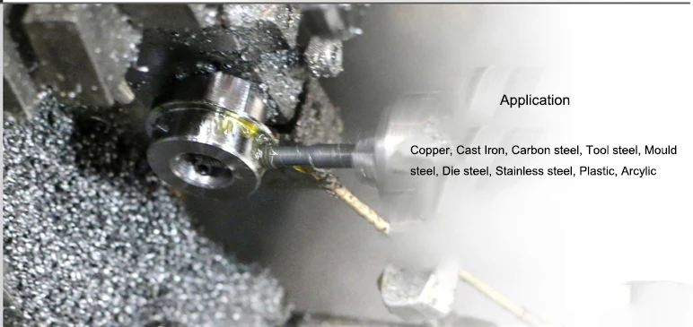 High Performance Tungsten Carbide End Mill Straight Shank HRC45/55/60/65_9