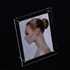 Acrylic photo frame with magnets and Acrylic Photo Frame with Water And Glitter