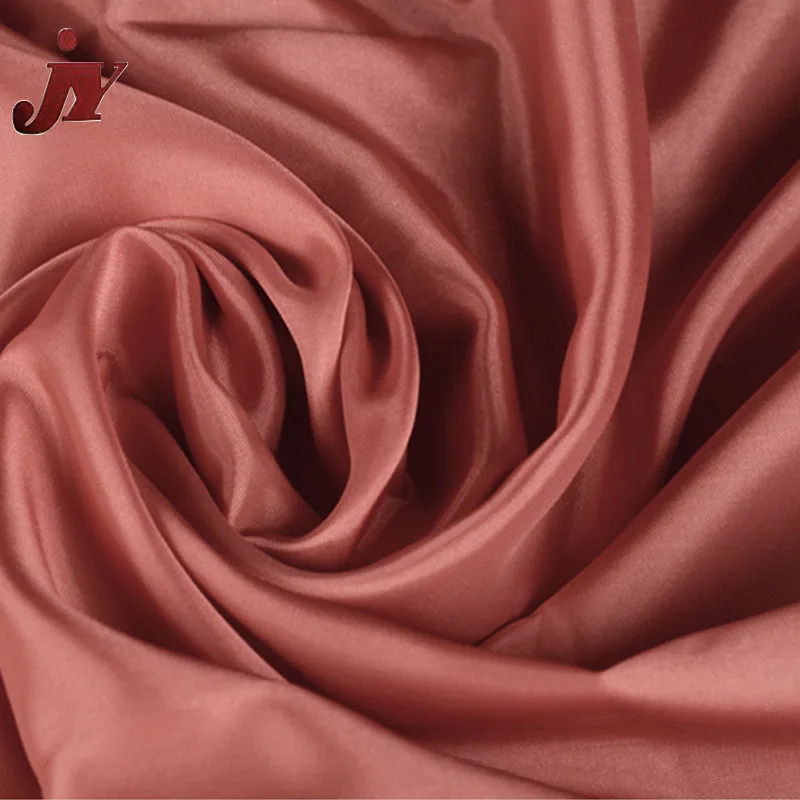 
China supplier 100% Polyester Material and Coated Pattern 190T waterproof satin shiny taffeta fabric  (62206706715)