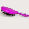 2015 Popular electric hair brush with spray pump Digital hair straightening Comb