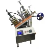 Hot sale online manual automatic pu leather trademark hydraulic embossing press machine
