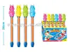 1033-4 Bear soap bubble water gun