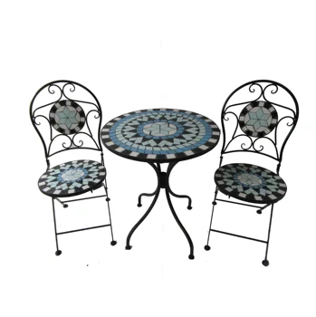 Garden Furniture Mosaic Table And Chair For Outdoor Patio Garden Sets