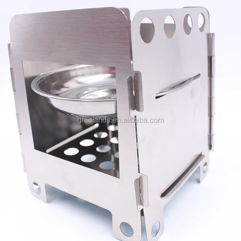 Portable Camping Stove With Storage Bag For Outdoor Cooking Hiking