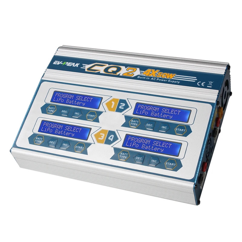 

EV-PEAK CQ2 Balance charger AC/DC input output Power Battery Charger,universal charger 12v 50w