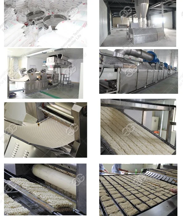 Automatic Instant Noodles Making Product Line Maggi Noodle Production Process