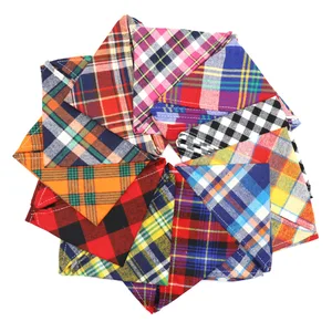 Image of Puppy accessories small dog holiday bandanas for boy and girl