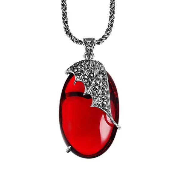 

Upmarket Gift Items of Elders Expensive Real Big Natural Stone Jewelry Precious Stone for Necklace Pendant, Red - precious stone for necklace pendant