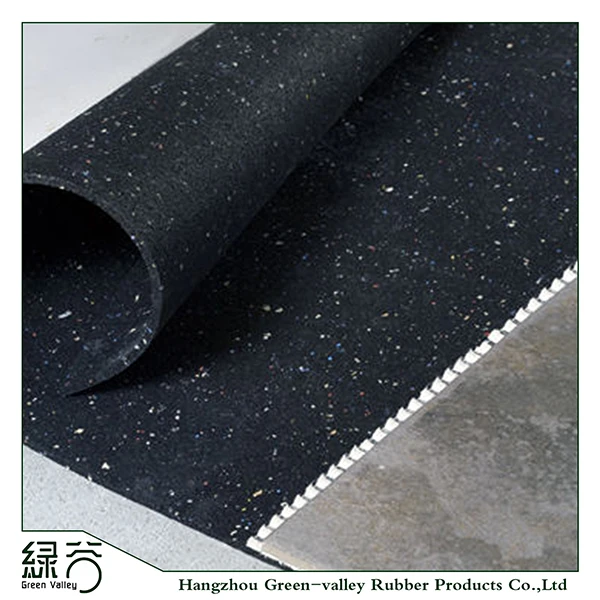 Sound Absorbing Acoustic Rubber Foam Underlayment Mat Buy Acoustic