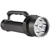 6000 lumens high power 60w underwater diving torch 6pcs UV diving flashlight with rechargeable 26650 lion battery
