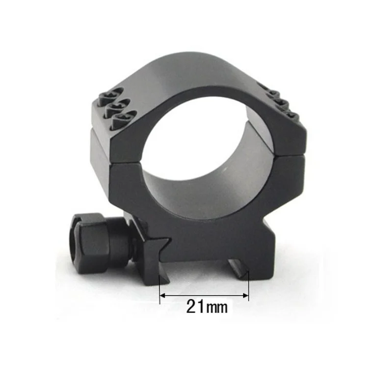 

Visionking Riflescope 21mm Ring Mount Rifle Scope Picatinny Mount Rings 25.4mm 30mm Mount For 223 .308 .50 Optical Sight Bracket, Black