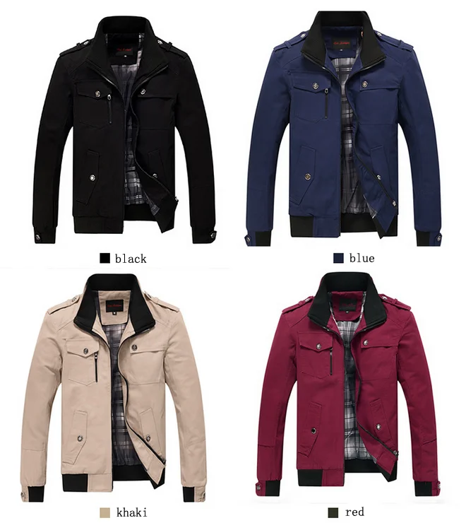 Fashion Men's Cotton Casual Thin Jacket - Buy Casual Jacket,Man Jacket ...